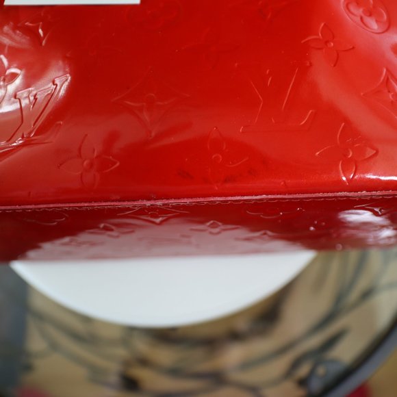 Louis Vuitton Red Patent Reade PM Small Tote - Picture 9 of 16